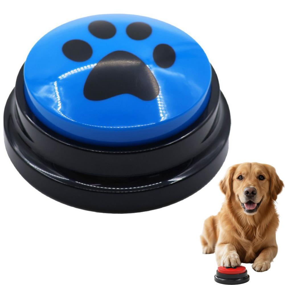 5colors Dog Cat Communication Buttons Voice Recording Button for Pet Training Buzzer 30 Second Record Playback Interactive Pet T