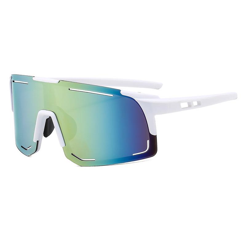 Colorful Sports Sunglasses,Oversized Design And Capable Of Shaping The Face,Suitable For Outdoor Cycling And Wind Protection9840