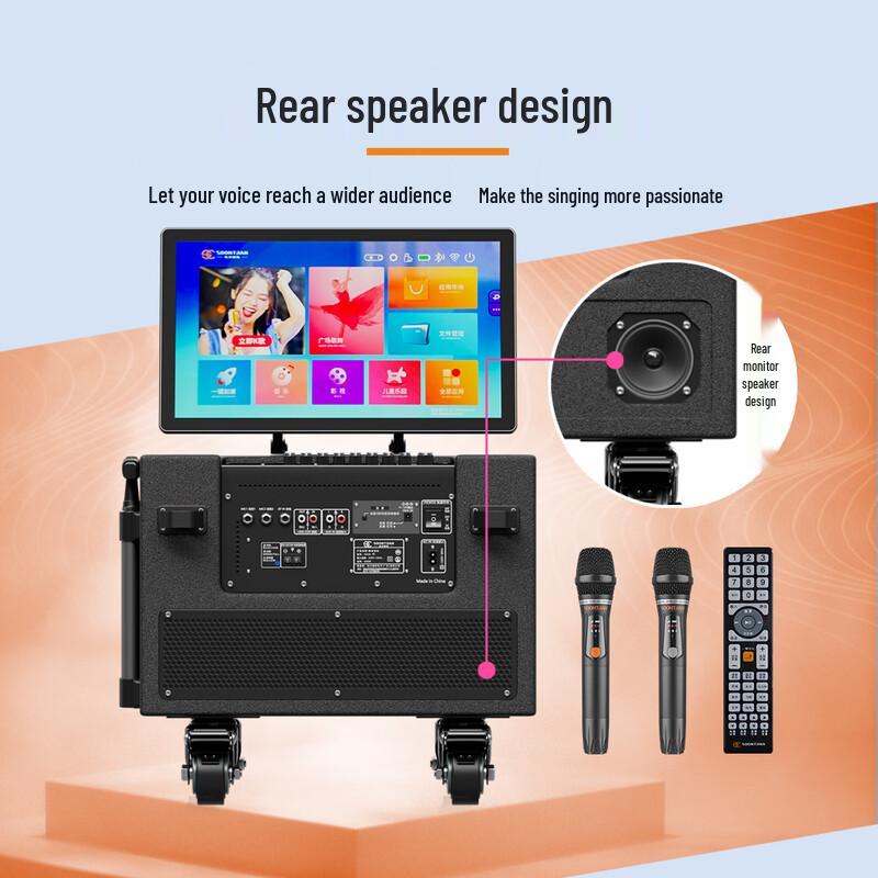 SG30 Series Portable Outdoor PA/Karaoke Speaker