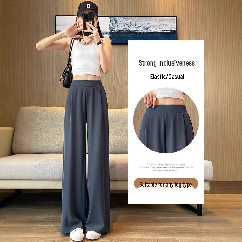 Women's High Waist Wide Leg Summer Trousers - 2025 Collection