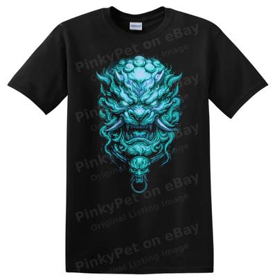 Japanese Style Dragon Art T Shirt Cool Graphic Tee for Anime Fans