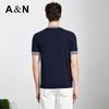Antonio Men's Mulberry Silk Lyocell Blend Short Sleeve T-Shirt