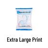 Extragroße Einweg-Toilettensitzbezüge - Extradick, Vollständige Abdeckung, Einzeln verpackt für Reisen und Hotelnutzung
