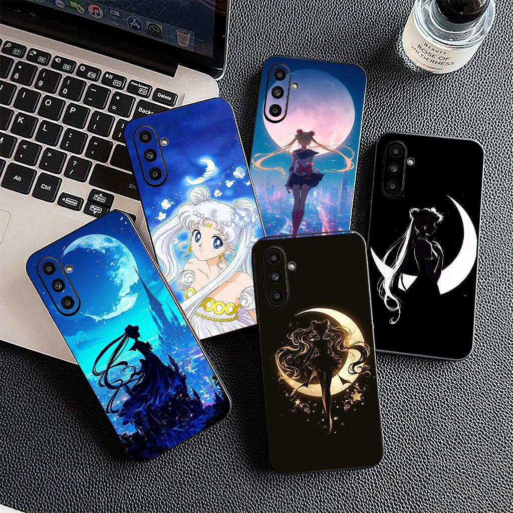 S-Sailors Wallpaper Moon Phone Cover for Motorola Moto Edge 50 30 Fusion 40 NEO Ultra Pro E14 G20 E15 G35 G84 G13 G53 Soft Case