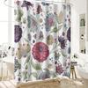 Vintage Floral Shower Curtain - Anti-Mold, Waterproof Bathroom Decor, Unique Gift, Stylish Design, Elegant