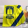 Brøndby IF  Print Flannel Blanket, High Quality Comfortable for All Seasons, Home Decor, Warmth and Comfort