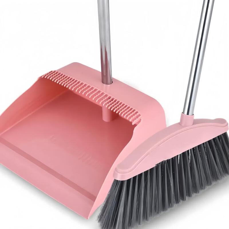 Household Broom and Dustpan Set