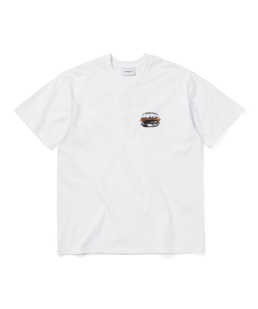 THISISNEVERTHAT Hamburger Tee White