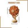 3 Pieces Wood Coaster Table Protection Creative Pot Holder Nonslip Mat Insulation