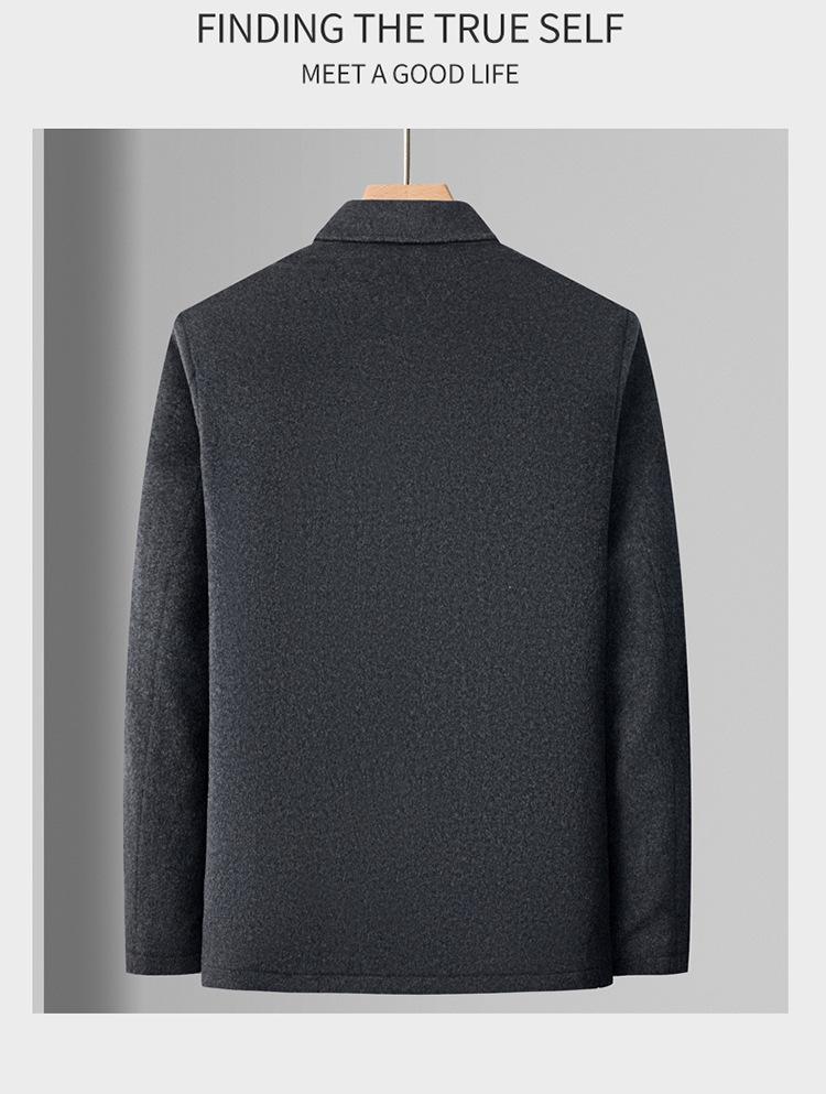 2025 Men's High-End Wool Lapel Jacket - Autumn/Winter Bestseller