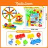 Colorful And Sturdy Children's Diy Large Plastic Building Blocks Toy Set For Early Education And Learning Fun