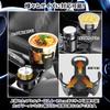 Charmoon Car Drink Holds 2 Adjustable Height Holds Water Bottles and Cup Holder, 2-in-1, Drinks, 360° Rotation, (7.4-15cm), Noodles.