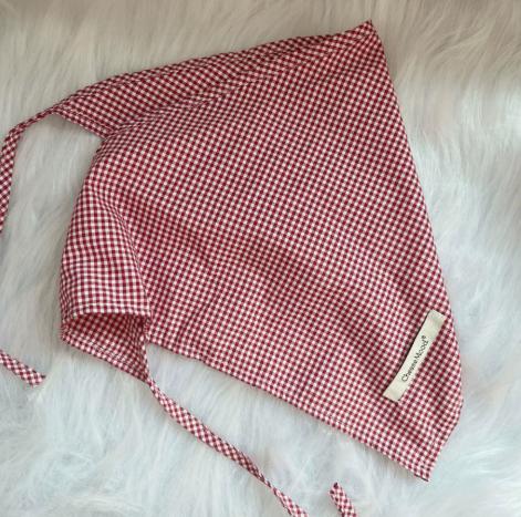 

Vintage Style Summer Headscarf Lightweight Breathable Cotton Bandana for Outdoor Activities and Everyday Wear with Adjustable Ties One Size