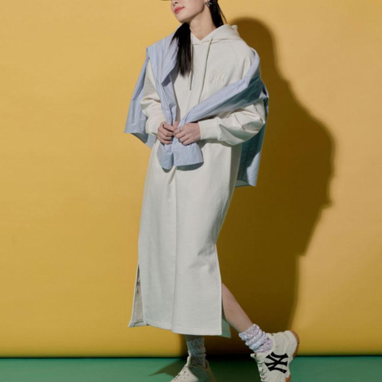 New MLB New York Yankees Dress Women's Cream 3FOPB0321-50CRS