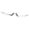 2PCS Chrome Front Bumper Lower Trim 2058851374 Replacement for Benz C‑Class W205 C205 A205 S205