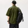 Workwear Short-Sleeved Shirt Men's Short-Sleeved Slim Jacket Summer Men's Casual Jacket Men's Student Shirt