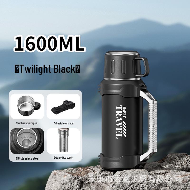 Large Capacity 316 Stainless Steel Thermos Cup - Insulated Travel Bottle for Men and Women