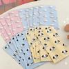 10Pcs Cute Cartoon Design Gift Paper Bag Kawaii Color Girl Paper Bag Snack Bag Debris Storage Bag Cartoon Paper Bag