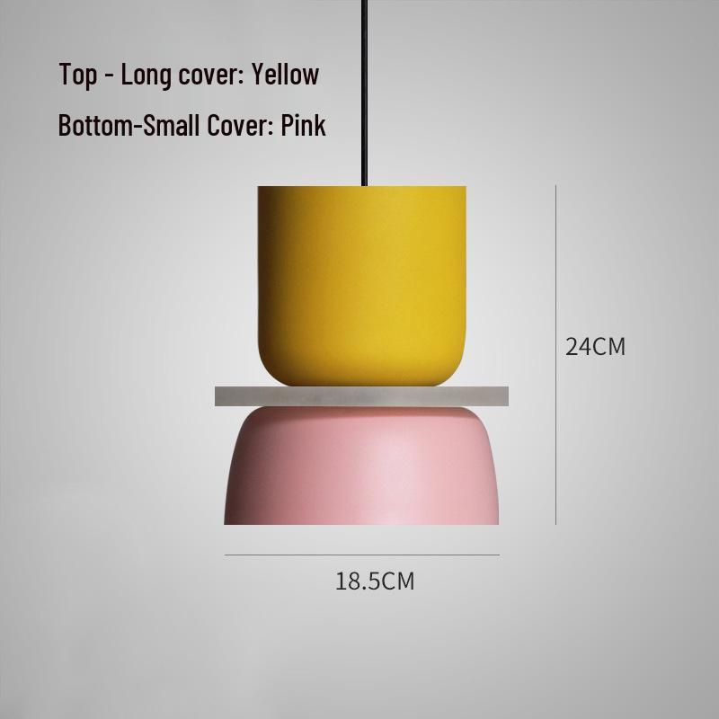 Nordic Macaron Pendant Light for Living Room