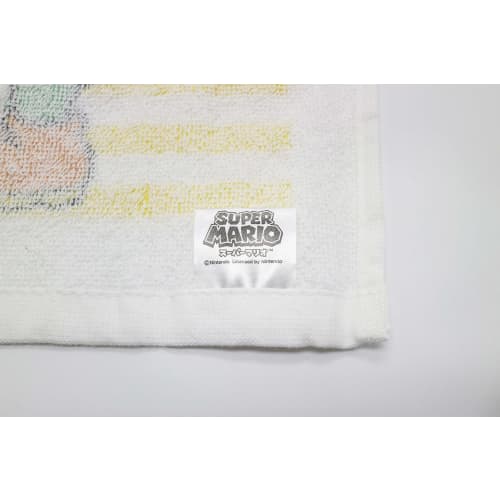 Marushin Hand Towel Set of 3, Mario and Fine Crew Design, Perfect for Preschool, Kindergarten, and Elementary School, Suitable for Boys and Girls, Inc