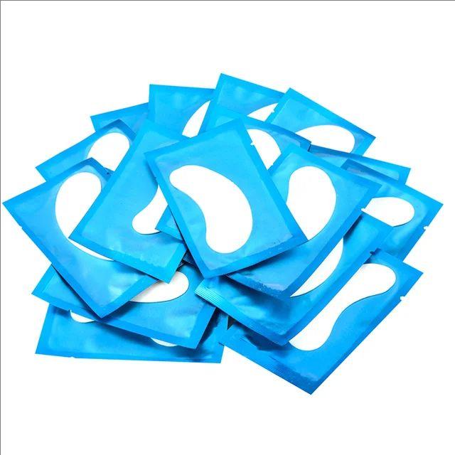 50Pairs Eyelash Pad Gel Patch Grafting Eyelashes Under Eye Patches For Eyelash Extension Paper Sticker Application Make Up