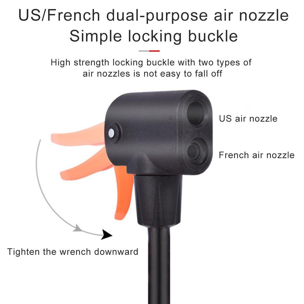 Universal Portable Mini Inflator Bike Pump Inflation Pump Foot Pump