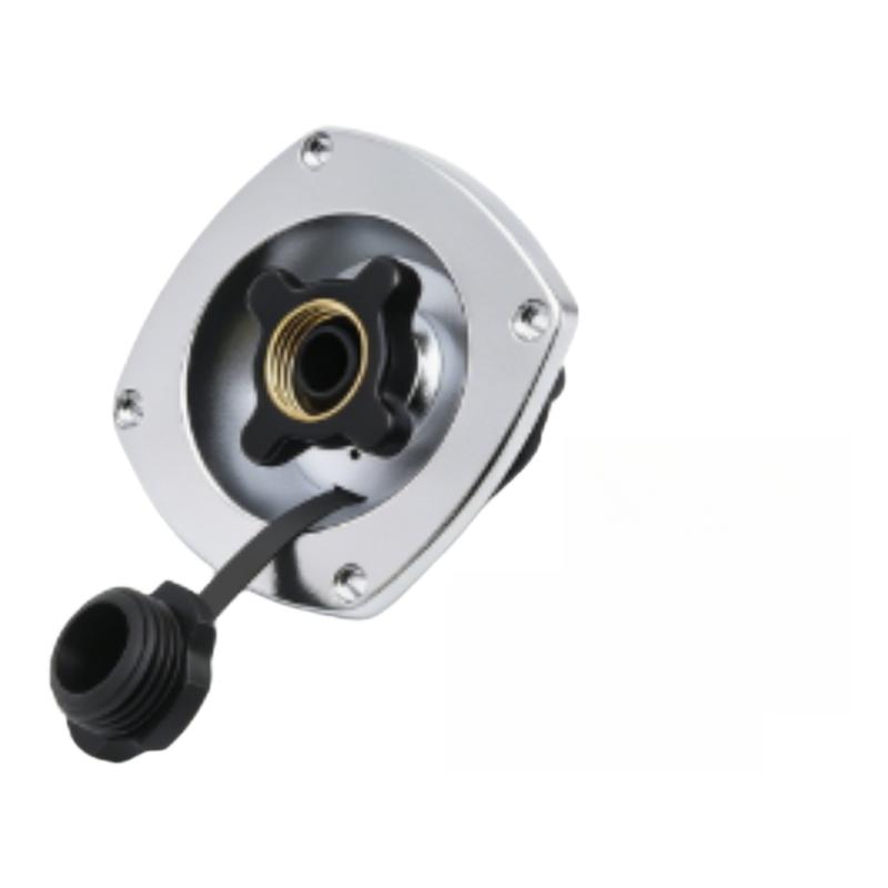 RV City Water Fill Inlet Water Fill Inlet Built In Check Valve For Boat Gravity Water Inlet Fill Dish Marine Caravans Accessorie