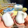 Chrupiąca Kula Mydlana Squishy ASMR Ściskana Zabawka Fidget Okrągły Blok Wypełniona Piłka Anty-stresowa Zabawka Przeciw Lękom Prezent dla Dorosłych