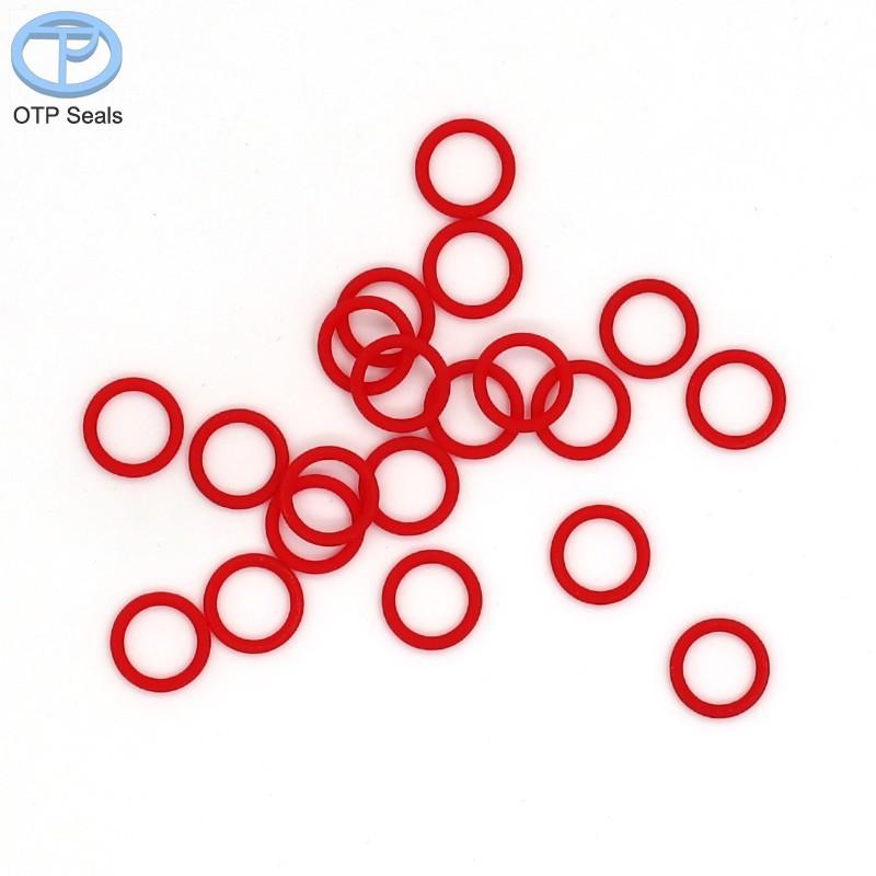 100 Packs 5.5mm x 1mm ID*CS red Polyurethane O-Ring seal PU Wear-resistant seals Non-Standard parts factory Customized Wholesale
