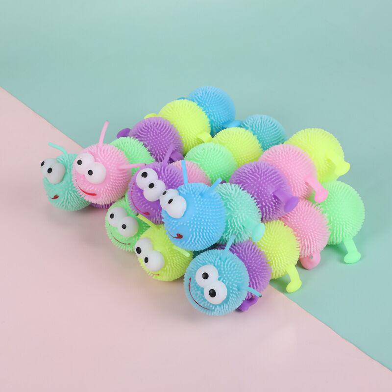 Caterpillar Snow Globe Stress Relief Squeeze Toy
