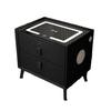 Luxe Smart Bedside Table with Wireless Charging and Storage