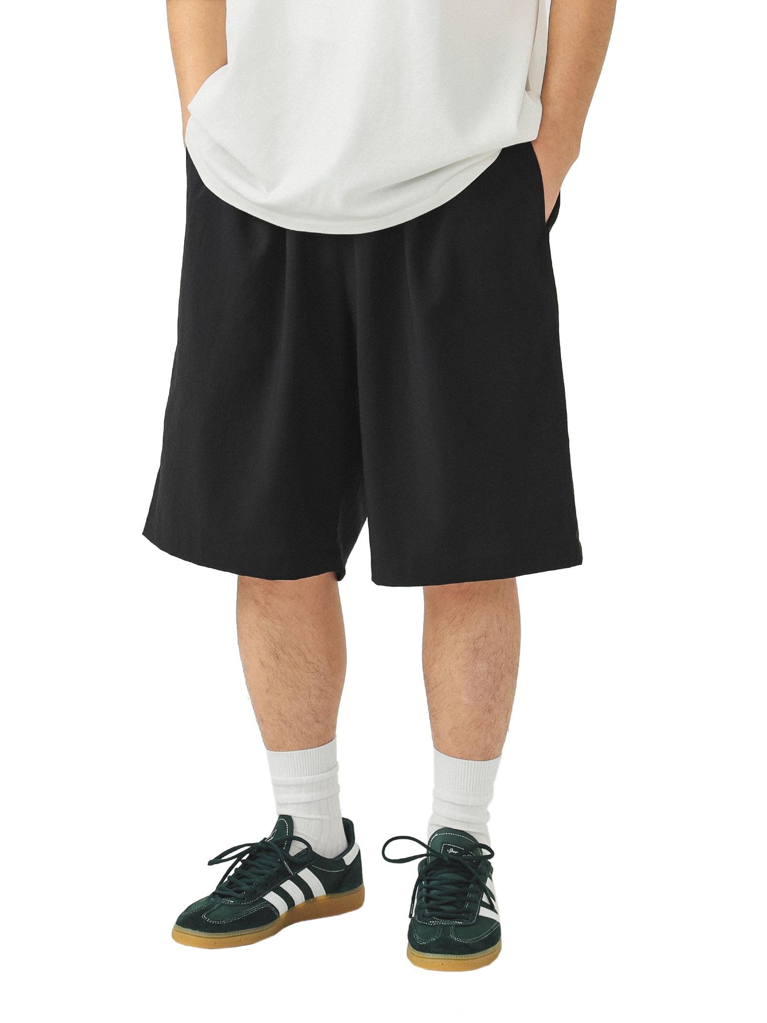 

Beams EVALET(р) Широкие шорты, мужские, черные, размер L