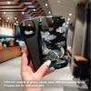 Stylish Tiger Dragon Marble Texture Printed 2 in 1 TPU+PC Phone Case for iPhone 17 16 15 14 Plus 13 12 11 Pro Max Mini XS Cover
