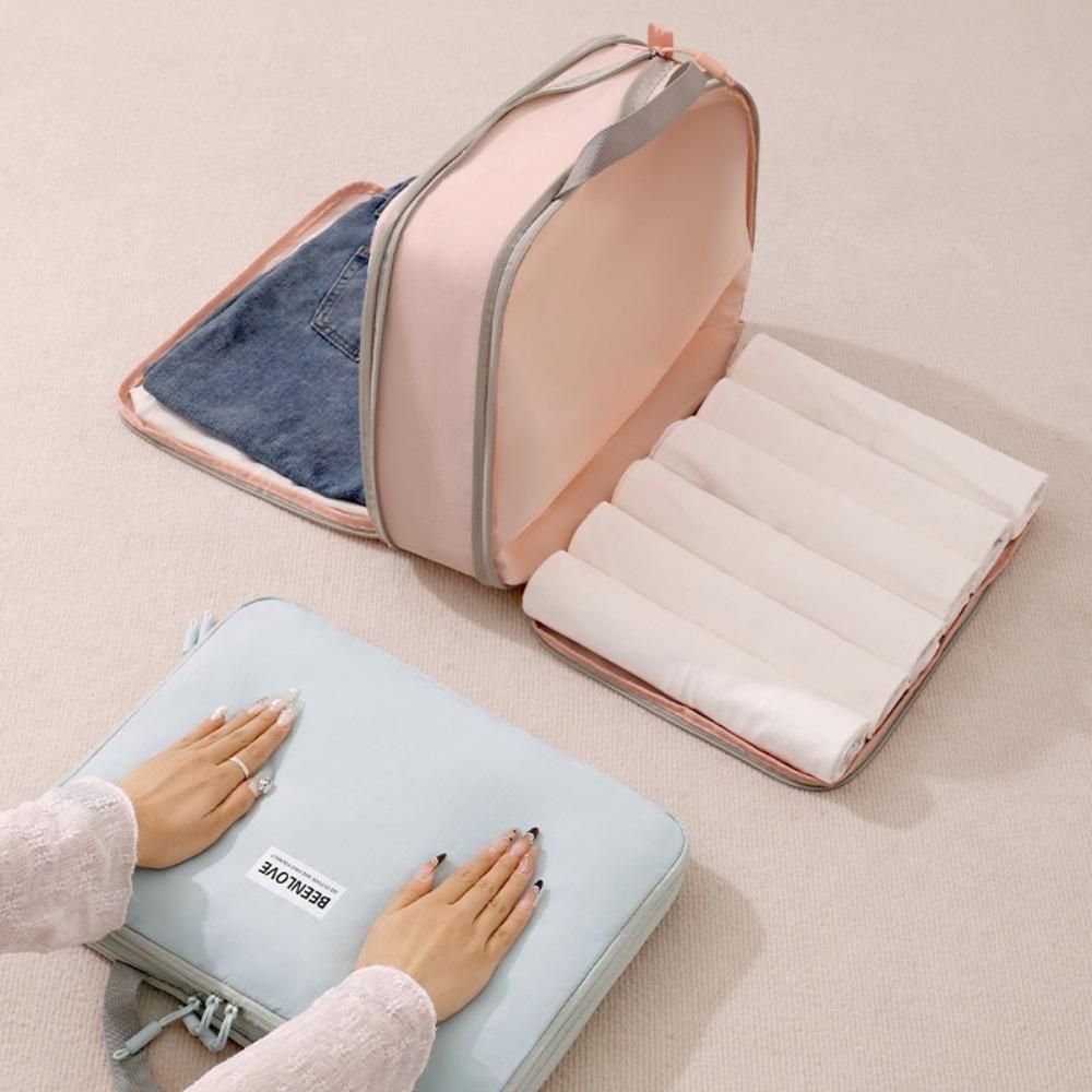 Waterproof Clothes Storage Bag Large Capacity Handheld Luggage Organizer  Business