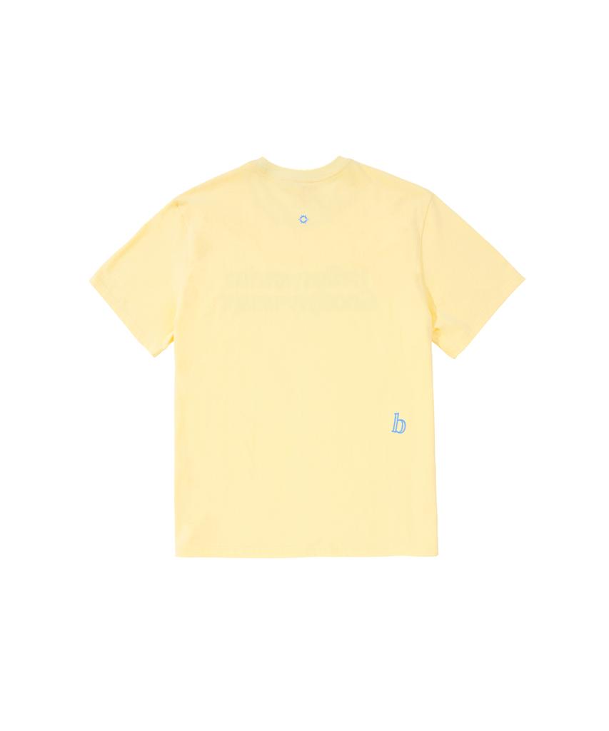 HELLO SUNRISE Hello Sunrise Find My B Tee_Light Yellow