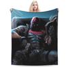 Jason Todd Coral Fleece Plush Throw Blanket Comics Superhero Blanket for Bed Office Lightweight Thin Plush Thin Quilt