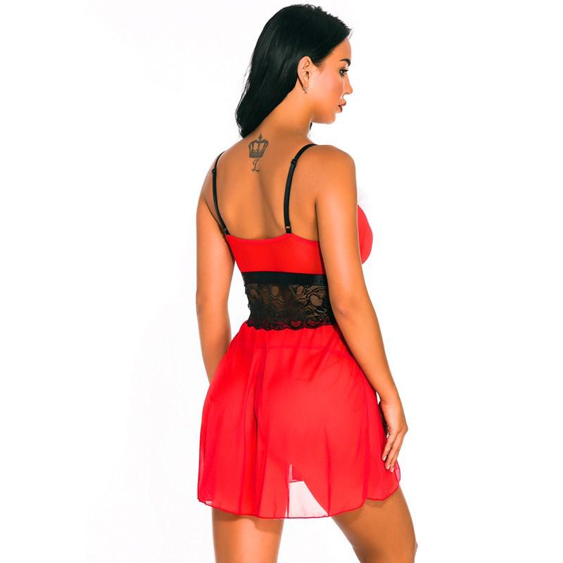 European & American Sexy Christmas Lingerie Costume Pajamas Cosplay