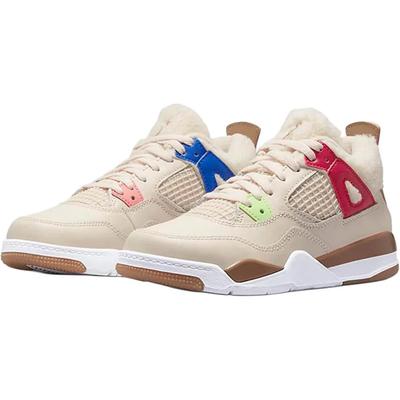 Air 4 Retro PS Wild Things Barnskor Cream Sail University-Red DH0573-264