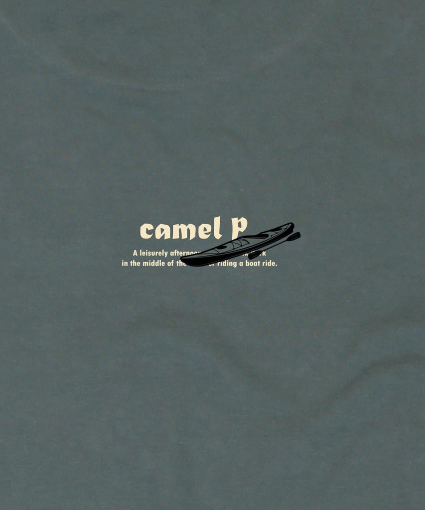 CAMEL WORK Park Short Sleeve T-Shirt (Deep Green)
