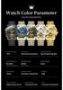 OLEVS 7071 Hollowed Multi_function Mechanical Men's Watches Stainless Steel Waterproof Luminous Moon Phase Automatic Man Watch