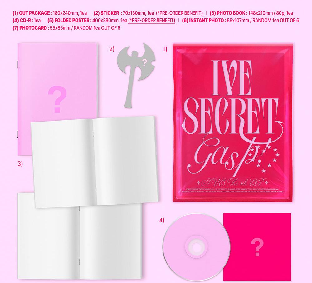 IVE [IVE SECRET] 4th EP ALBUM
