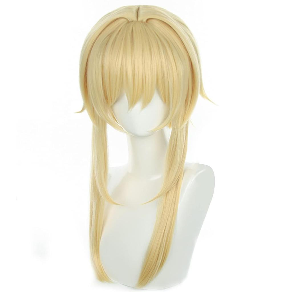 Genshin Impact Yingxing Traveler Cosplay Game Wig Animation