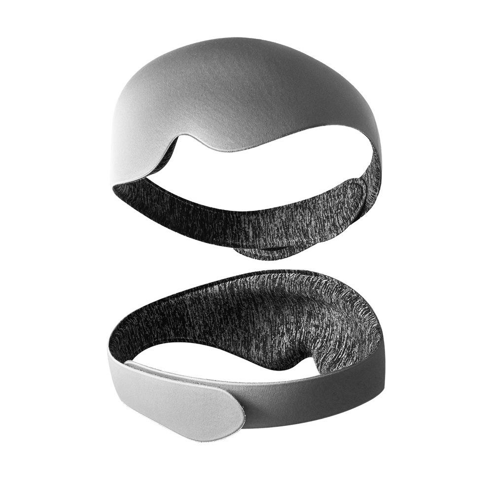 Simplistic 3D Eye Mask: Light Blocking & Thickened Eye Socket for Home Use and Summer Sleep All English Packaging