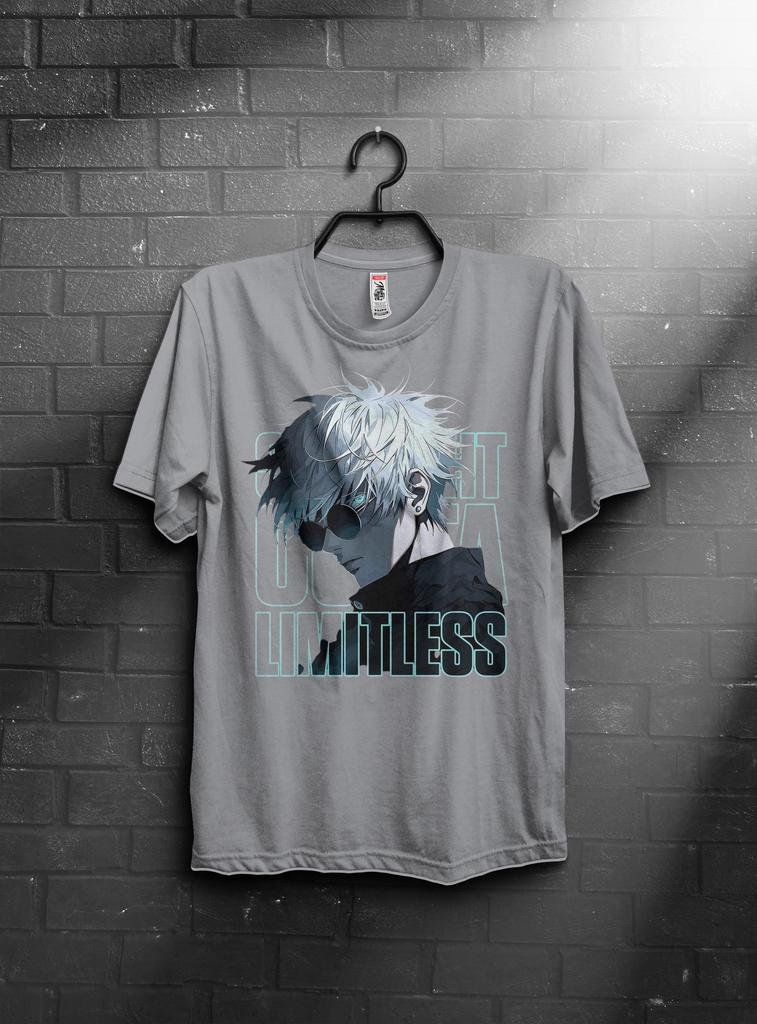 Jujutsu Kaisen Satoru Gojo Infinity Anime Graphic T Shirt Unisex Short Sleeve Harajuku Streetwear