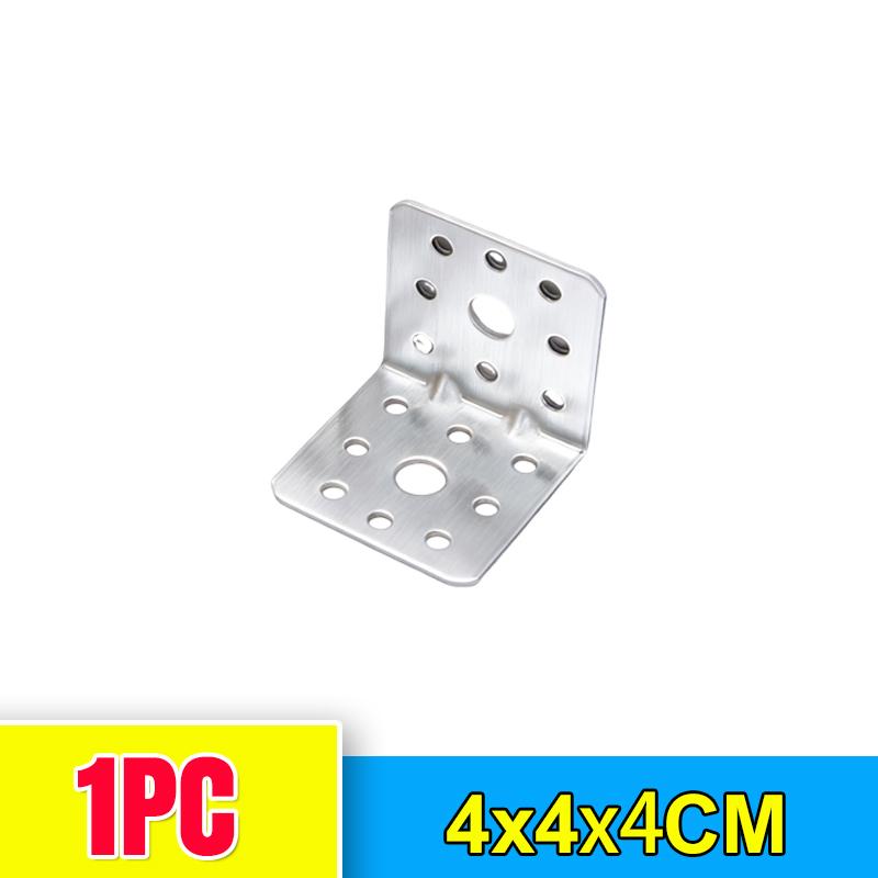 

6/1PCS Metal L Shape Angle Brackets Heavy Duty Corner Brace Shelf Support For Wood Cabinet Furniture Hardware Fasteners Tools