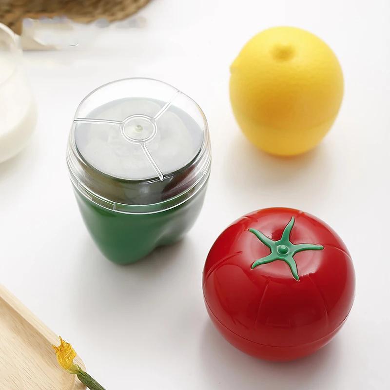 Onion Green Pepper Garlic Shaped Food Containers Lemon Fruits Fresh Box Plastic Vegetable Fresh-keeping Box Refrigerator Storage