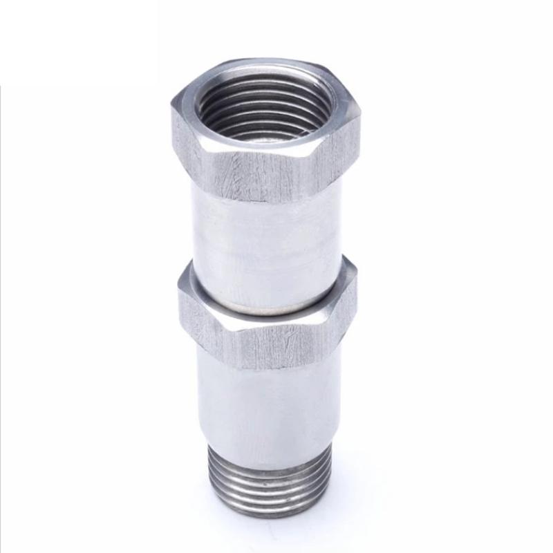 4pcs Car Exhaust Catalytic Converter Rear O2 Oxygen Sensor Extension Spacer Mounting connector,For Check Engine Light Fixed
