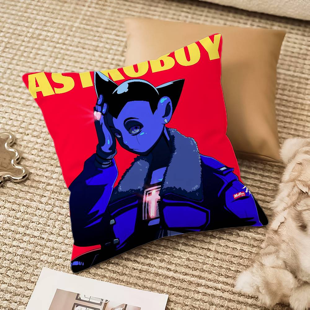 Аниме A-Astro B-Boy Наволочка Защита от пылевых клещей Невидимая молния Диван-кровать 12x12Inch