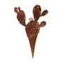 Antique Design Decorative Garden Stakes Metal Floor Plugs Ground Stake  Flower Pot