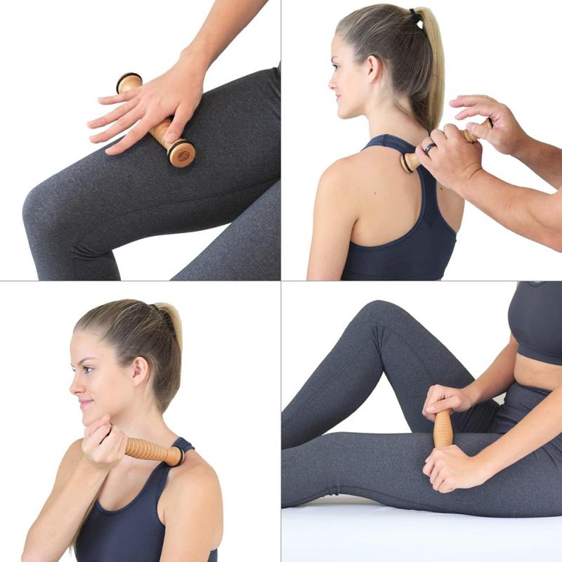 Home Wood Foot Massage Roller for Plantar Fasciitis Relief Deep Tissue Massage Tool Stress Relief Foot Massage Rpller Massager